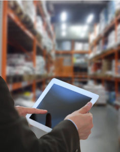 tablet pos in warehouse